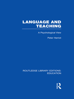 cover image of Language & Teaching
